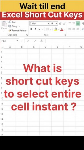 MS Excel Short Cut Keys | Excel data handling shortcuts | Excel workbook shortcuts | shorts | viral