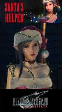 [FF7 Rebirth] Tifa's new Christmas costume is here! Light up your adventure!