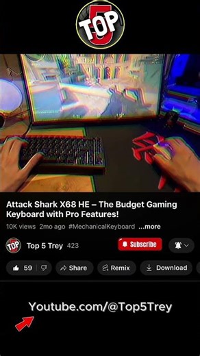 Pro Gamers are OBSESSED With This Keyboard's Speed! #shorts