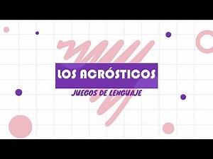 Los Acrósticos - Español