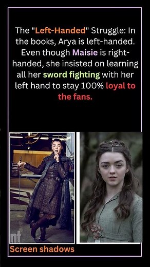 Maisie Williams Did the Impossible for Arya Stark 🗡️