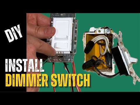 How to Install a Dimmer Switch: DIY