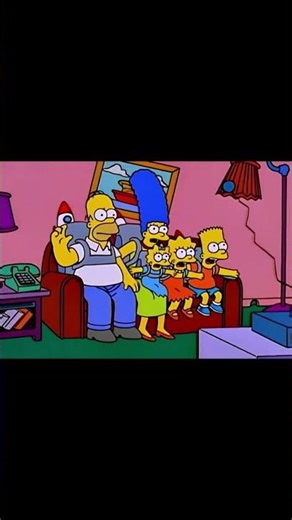 😂 La familia Simpson pide like… ¡y se dan contra el techo! 🤣