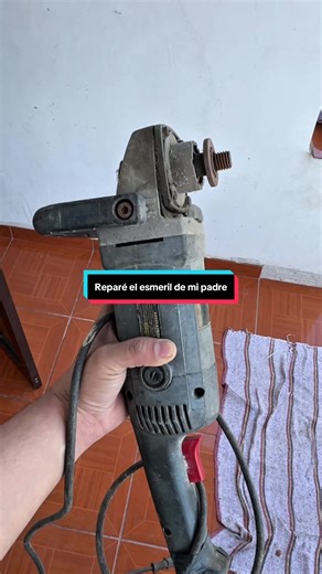 Cómo reparar el esmeril de tu padre fácilmente