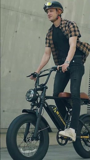 CycRun Electric Bike | Moped Style Ebike for Commuting and Off-Road #electricbike