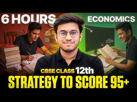 Last 6 Hours Strategy | Class 12th Econmics Board Exams | Aditya Bhaiya