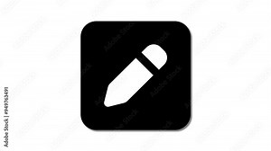 High-quality pen animation icons perfect for digital art tools and writing-focused app interfaces