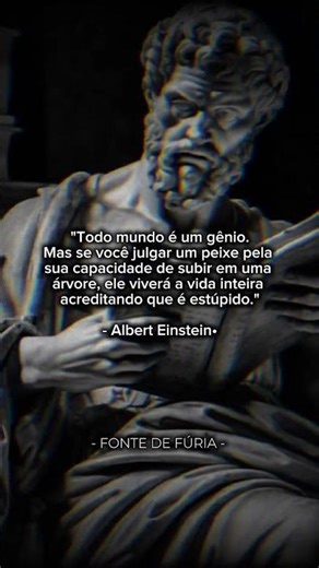Todo mundo É um gênio #frases #discipline