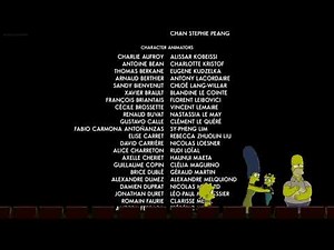 The Simpsons Theater: Sing 2 (2021) credits
