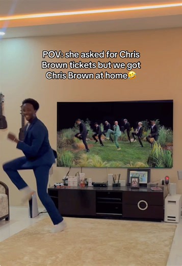 Chris Brown Fan's Hilarious Front Row Seat