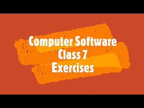 Computer Software, Class 7, Computer Science, Ch 1 Question and Answers, IT Planet, Army edition