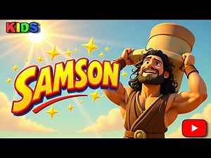 Samson Kids Bible Song | Strong With God’s Power 💪🎶