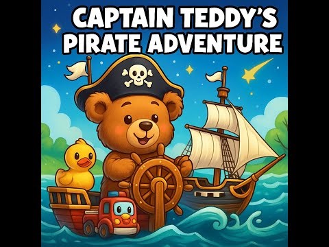 Captain Teddy’s Pirate Adventure 🚢 | Magical Toy Story for Kids