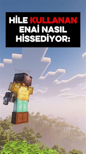 Minecraft Hile Açınca Kendini Havalı Sananlar Temsili 😂 #minecraft #minecraftturkiye