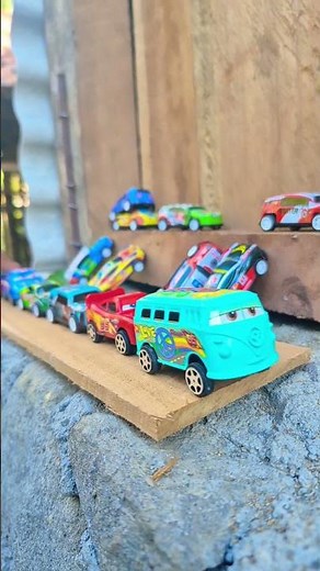 Cars - Pushing Lightning McQueen, Mater, Guido & Luigi Funny Playtime! 😄🎉