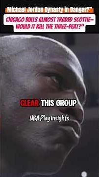 Did MJ Almost Lose the Dynasty Over the Pippen Trade? #michaeljordan #lebronjames #nba