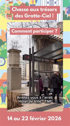 Destination Gratte-ciel on Instagram: "[Animation] Comment participer à la Chasse aux Trésors des Gratte-Ciel ? ➡️Rendez-vous Place Lazare Goujon pour scanner le QR Code et lancer l’aventure. 🕵️ Chaque indice vous permettra de trouver les vitrines où les trésors des Gratte-Ciel sont cachés. Scannez le QR Code présent sur chacune des vitrines pour valider votre trésor et découvrir l’indice pour aller au prochain lieu. 🍀 Des indices supplémentaires sur les lieux où sont cachés les trésors sont à
