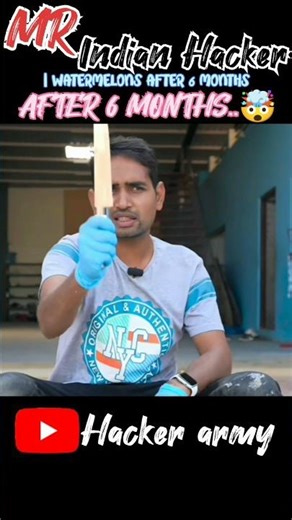 WATERMELONS AFTER 6 MONTHS🤯 PART-1 #crazy #indianhacker #experiment #shorts #new @MRINDIANHACKER
