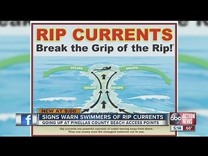 Pinellas County to post rip tide current warning signs after 9-year-old died from current