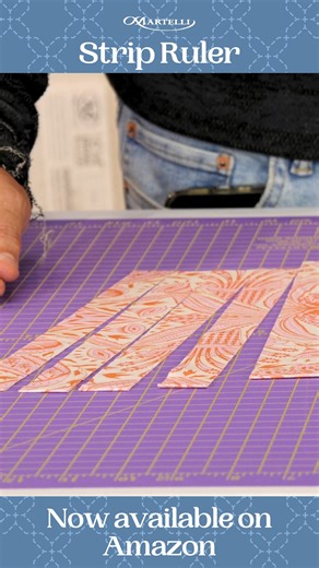 Cutting fabric strips just got sew much easier! The Martelli Strip Ruler is now available on Amazon—designed for precision, speed, and ease. https://www.amazon.com/dp/B079K3XJCJ No more shifting fabric or uneven cuts—just perfect strips every time! Grab yours today for free 2-day shipping! | Martelli Enterprises