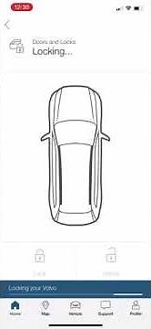 Volvo on Call Feature Demo - Remote Start / Remote Lock/Unlock