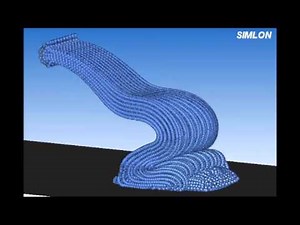 高粘性流体解析(1) SPH粒子法