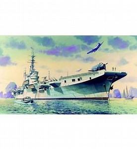 Heller Maquette bateau : Porte-avions Arromanches - HMS Colossus - Parole de mamans