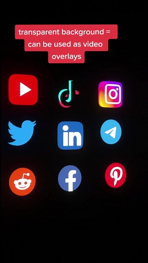 Animated Social Media Logos | Blender Animation