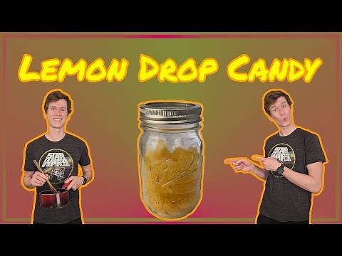 Homemade Lemon Drop Candy