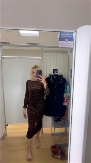 I Should Always Wear Leopard 🐆 #dress #dresses #tryonhaul #shopping #shop #fashion #leopard