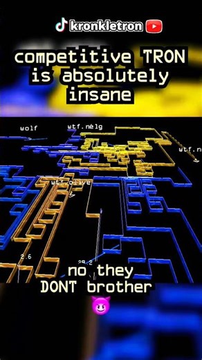 Could you handle competitive Tron? 🫵🤨🏆