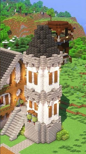 Minecraft Easy Starter Castle🏰 Sereyka.com🔗