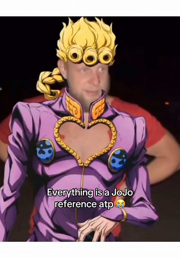 Giorno Style Transformation in JoJo's Bizarre Adventure
