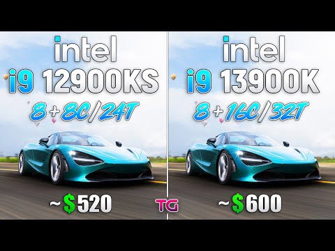 i9 12900KS vs i9 13900K - Test in 9 Games