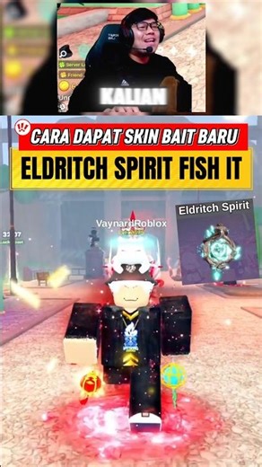 HOW TO BUY THE ELDRITCH SPIRIT BAIT SKIN IN THE LATEST FISH IT UPDATE #fishit #shorts