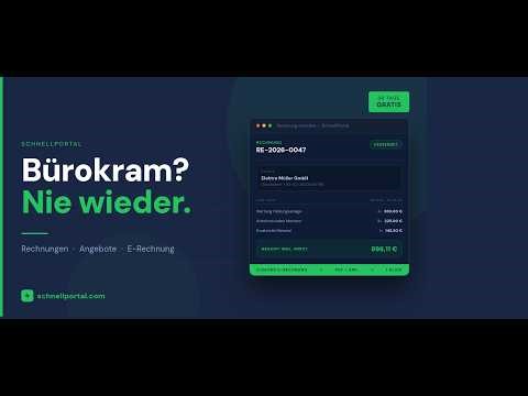 Angebote, Rechnungen & E-Rechnung – alles in einer Software für Handwerker