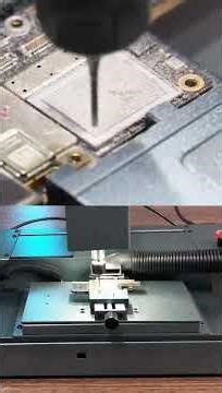 Xwitzeal Q1 CNC Machine Grinding Hard Disk Automatically #cncmachine #phonerepair #solderingiron