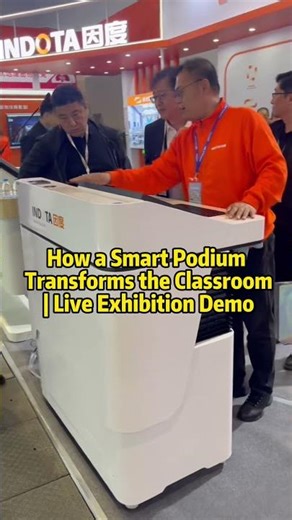 How a Smart Podium Transforms the Classroom | Live Exhibition Demo