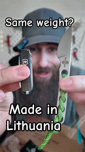 The Perfect Lightweight Knife?.. Made in Lithuania!