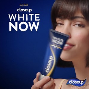 Dare any color with New Closeup White Now! Enjoy up to 3 shades whiter teeth instantly. | Closeup