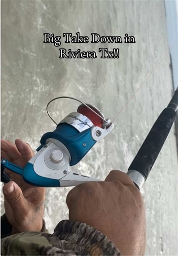 Big Take Down In Riviera Tx!!! #redfish #reddrum #fishing #fishingtiktoks #fishingvideo