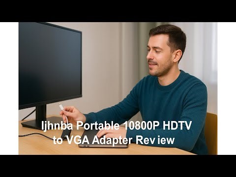 💻 ljhnba Portable 1080P HDTV to VGA Adapter Review 💻