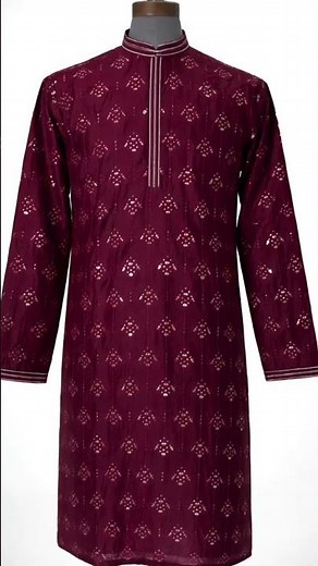 Royal Maroon Wine Kurta for Wedding & Festive Occasions | Groom Style by Varadhish