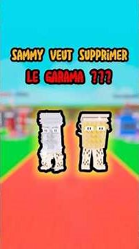 Does Sammy want to permanently remove Garama?