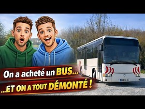 EP01 : Notre projet fou : aménager un bus en camping-car (on casse tout 😳)
