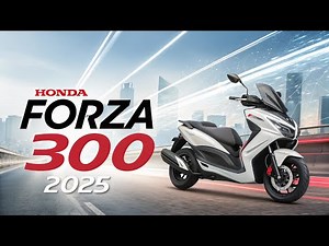 🏍️ Honda Forza 300 2025 - The Ultimate Maxi Scooter! 🚀