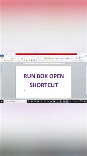 Windows’ Best Kept Secret | Run Box Shortcut #shorts #windows #shortcutkeys #runtips #techtricks