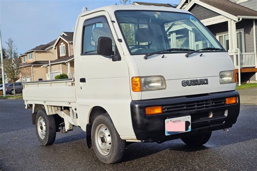 No Reserve: 1998 Suzuki Carry Pickup 4WD 5-Speed