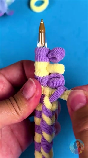I Made a Cute Pen Decoration ✏️💛