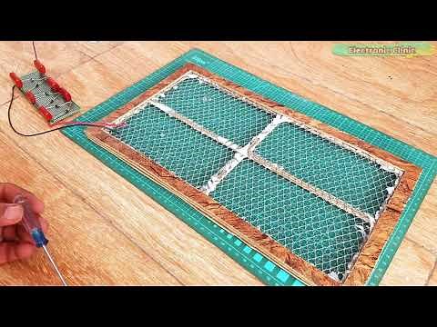 diy Mosquito Killer Machine with mosquito bait / Mosquito Racket / Mosquito Bat / Bug Zapper Racket